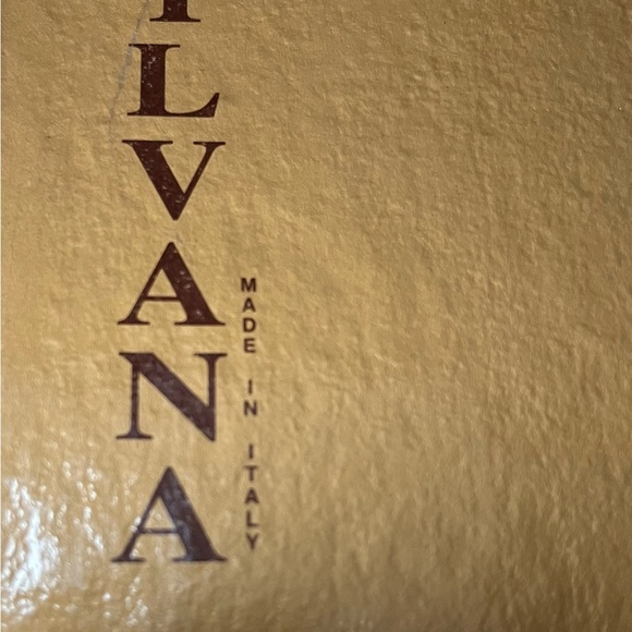 Gorgeous Italian bronze evening shoes! Size 35 (5-5.5). Satin and crystal stones - Picture 6 of 7